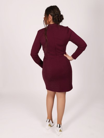 Robe courte blazer à paillette Actuel - violet
