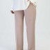 Pantalon poche simple Taupe 