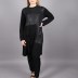 Tunique chic Puane - noir
