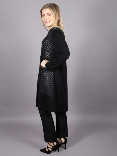 Tunique chic Puane - noir