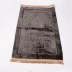Tapis de prière velours en cuir - gris