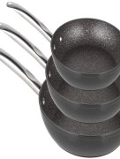 Ensemble de 3 poêles granit Michelino 