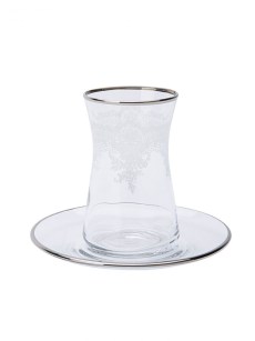 Service à Thé Karaca Lace Platinum 6 personnes