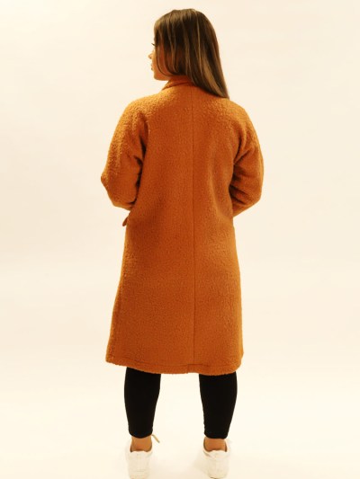 Veste suédine Loreen - orange foncé