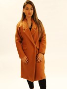 Veste suédine Loreen - orange foncé