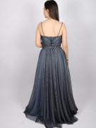 Robe chic Helin - bleu 
