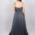 Robe chic Helin - bleu 