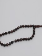 Tasbih - Lot de 10 perles de prière 33 pièces - marron foncé