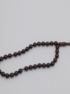 Tasbih - Lot de 10 perles de prière 33 pièces - marron foncé