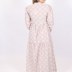 Robe longue élégante Loreen - marron clair