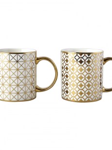 Lot de 2 MUGS en porcelaine Karaca Adda