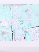Leylek coffret bébé cadeau 10 pièces fille - vert 