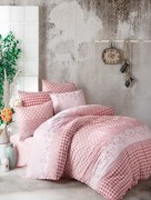 İpekçe Home Ensemble Eva 2 personne Elisa rose