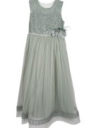 robe à perle Rosselya - vert 