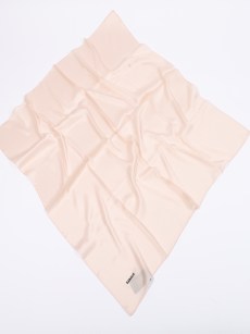 Foulard satiné Karaca - crème