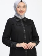 Tunique à carreaux Noir