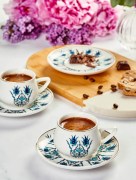 Karaca Iznik New Form Set de 6 tasses à café