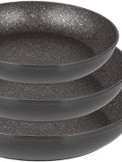 Ensemble de 3 poêles granit Michelino 