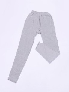 Legging uni - gris clair polaire -taille unique