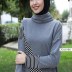 Tunique à zébré gris
