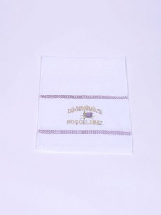 Serviette Düğünümüze Hoşgeldiniz violet