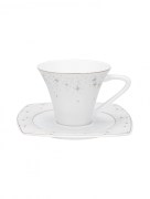 Karaca Fine Pearl New Antares Ensemble de 26 pièces pour petit-déjeuner en perles pour 6 personnes carré 