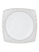 Karaca Fine Pearl New Antares Ensemble de 26 pièces pour petit-déjeuner en perles pour 6 personnes carré 
