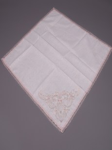 Rangement trousseau paillette - rose