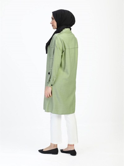 Tunique simple à détail 1540 - menthe