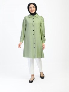 Tunique simple à détail 1540 - menthe