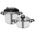 Ensemble d'autocuiseur Karaca Perfect Grey 4 + 6 Litre