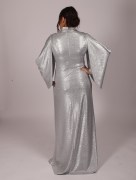 Robe longue chic - argent 