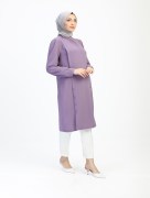 Tunique à double boutonnage 1537 - violet 