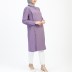 Tunique à double boutonnage 1537 - violet 