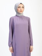 Tunique à double boutonnage 1537 - violet 