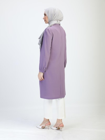 Tunique à double boutonnage 1537 - violet 