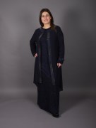 Ensemble à paillette Berre - bleu marine