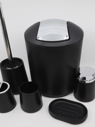 Ensemble d'accessoires de salle de bain 6 pièces BlissJolly