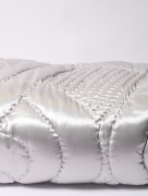 Couette satinée 2 personnes Ipekce - gris