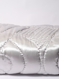 Couette satinée 2 personnes Ipekce - gris