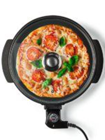 SCHÄFER poêle à pizza électrique multi-pan Party Pan Pan électrique 42X9 cm
