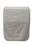 İpekçe Home Couverture pour bébé Embos happy days - blanc