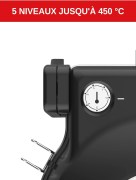 ERATEC - Four en pierre SET PM-27 Noir