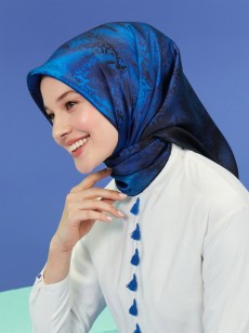 Foulard en Soie Armine Sura Printemps-Été 2021 - 8554D 09 