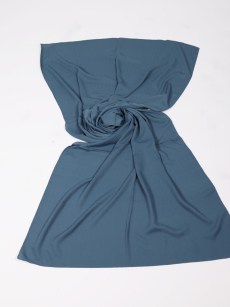 Châle jacquard - bleu