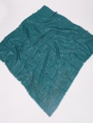Foulard  carré à strass - vert
