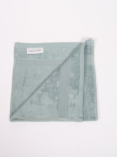 Serviette karaca home vert bleu