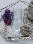 Service à café et plateau pour alliance mariée -set complet argenté