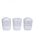 Karaca Fine Pearl Antares 62 pièces 12 personnes İnci service de table carré