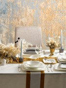 Karaca Fine Pearl Antares 62 pièces 12 personnes İnci service de table carré